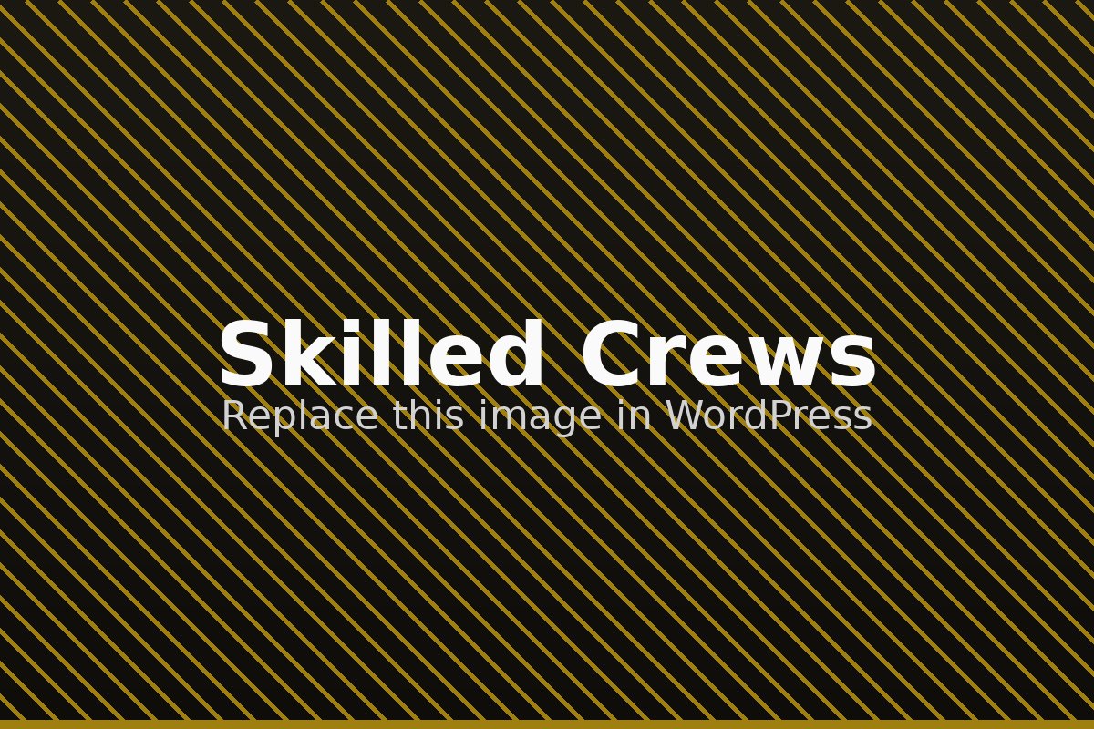Skilled construction crew