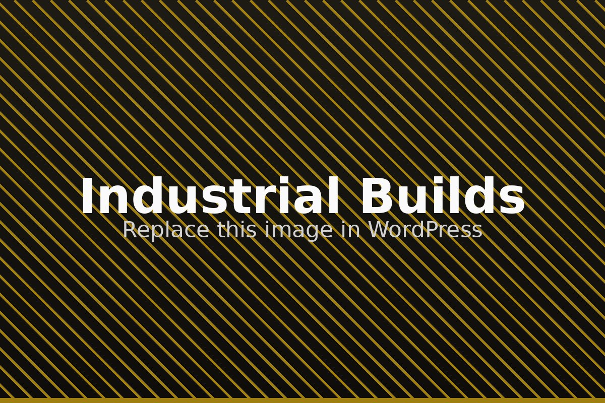 Industrial premises construction